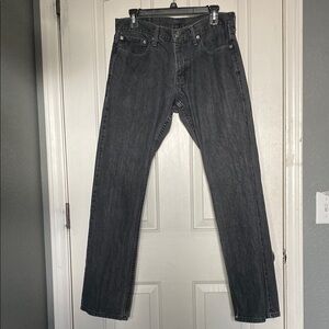 Levi’s 32x32 514 Gray Straight-Fit Jeans